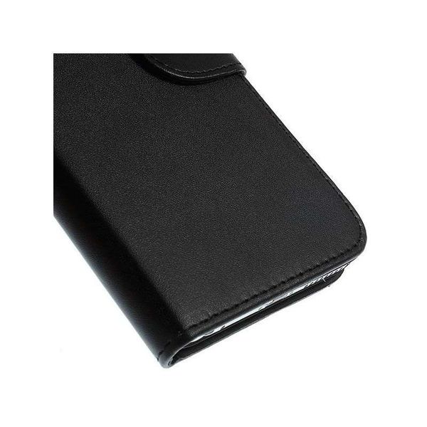Coque Portefeuille Rabat / Magnétique Cuir Noir iPhone 11