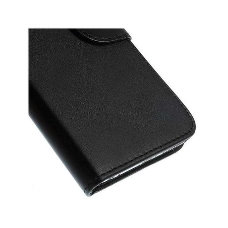 Coque Portefeuille Rabat / Magnétique Cuir Noir iPhone 11