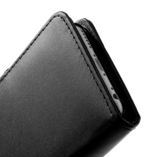 Coque Portefeuille Rabat / Magnétique Cuir Noir iPhone 11