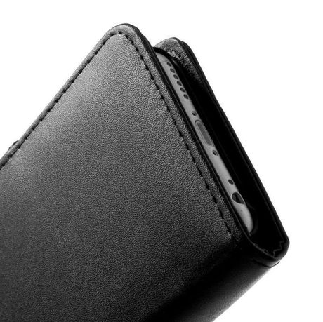 Coque Portefeuille Rabat / Magnétique Cuir Noir iPhone 11