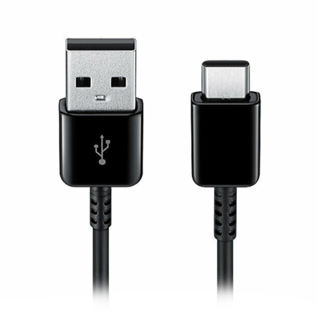 Lot de 2 Câbles / Chargeurs Originaux Samsung Type C 1.5m NOIR