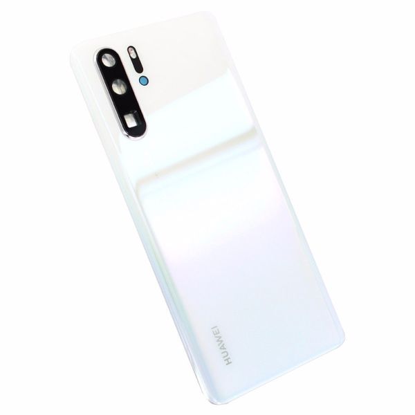 Vitre Arrière Compatible Huawei P30 Pro Blanc Perle