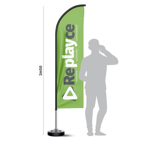 Drapeaux / Oriflammes 2m50