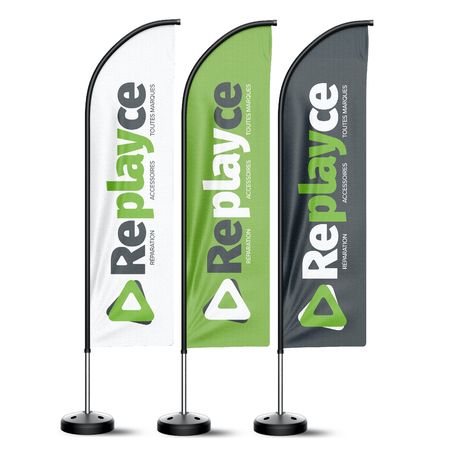 Drapeaux / Oriflammes 2m50