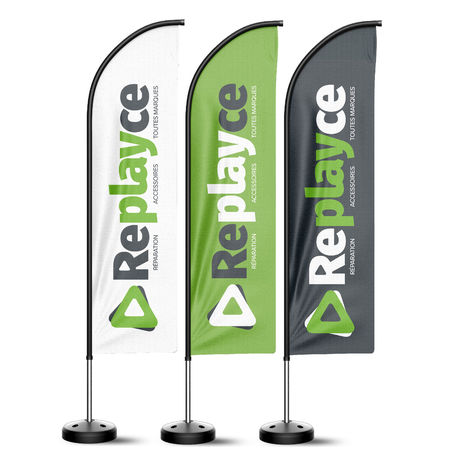 Drapeaux / Oriflammes 4m