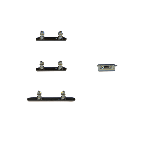 Lot Boutons Power / Volume / Vibreur Muet Gris Sidéral