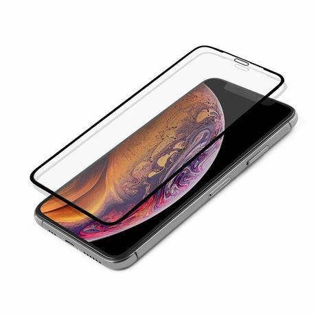 Film Verre trempé 5D 9D Bordure Noire iPhone X / XS / 11 Pro