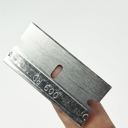 Lot de 5 Lames de Rasoir / Cutter de Précision / Raclette avec Support