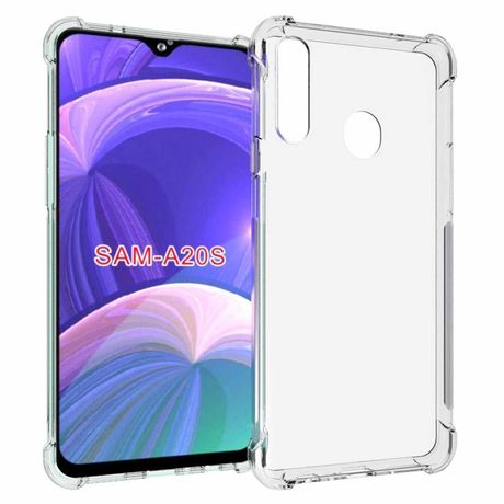Coque TPU Samsung Galaxy A20s Jelly Corner Transparent