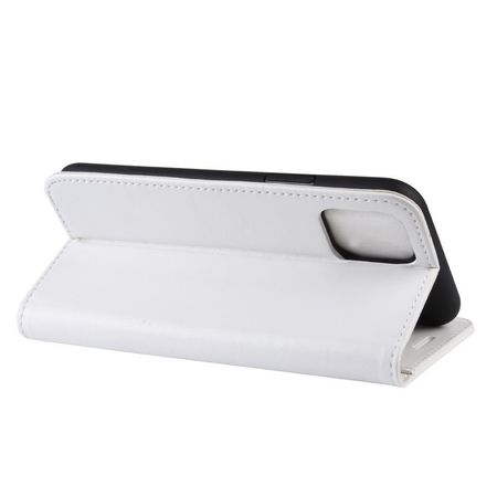 Coque Portefeuille Rabat / Magnétique Cuir Blanc iPhone XS Max
