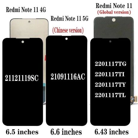 Ecran LCD / Vitre Tactile Xiaomi Redmi 10 / Redmi 10 Prime / Redmi Note 11 5G