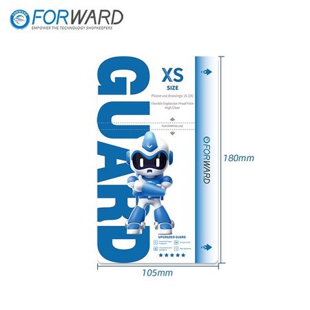 Pack de 20 films de protection "Guard" Forward - XS - 7 Pouces