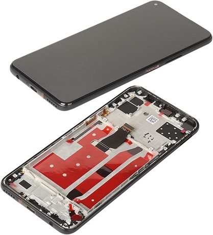 Ecran LCD / Vitre Tactile sur Châssis Huawei P40 Lite 5G NOIR