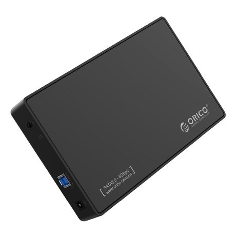 Boitier Disque Dur Externe Noir 3.5 Pouces USB 3.0