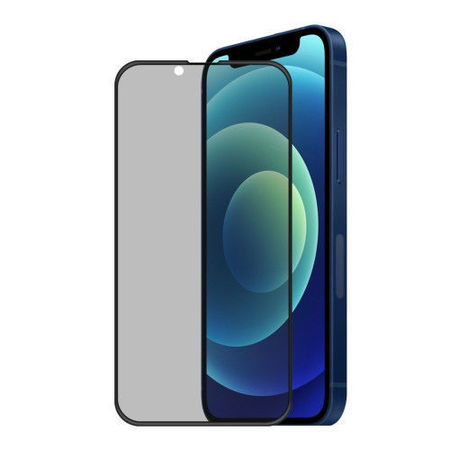 Film en Verre Trempé Anti - Espion iPhone 15 Pro