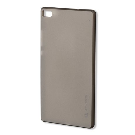 Lot 2 Coques TPU Huawei P8 Noir / Blanc