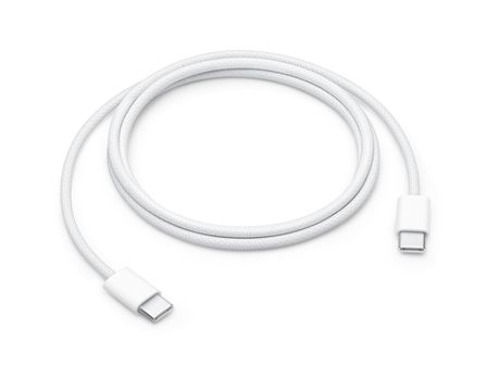 Câble USB-C Vers USB-C 1 mètre Noir / Blanc