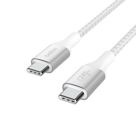 Câble USB-C vers USB-C 240W 1m (Blanc) Belkin