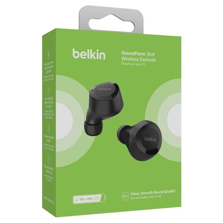 Ecouteurs TWS SoundForm Bolt Noir BELKIN