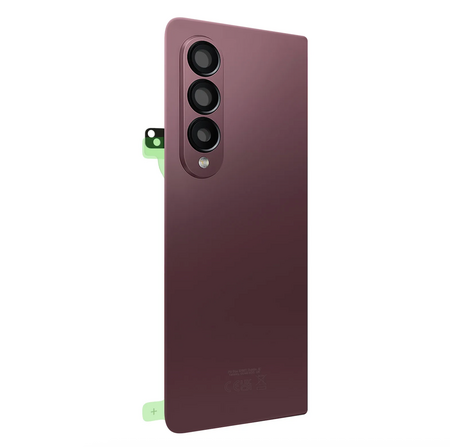 Vitre / Cache Batterie / Arrière Samsung Galaxy ZFold 4 ROUGE FONCE