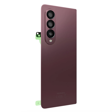 Vitre / Cache Batterie / Arrière Samsung Galaxy ZFold 4 ROUGE FONCE