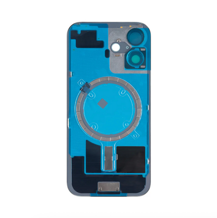 Vitre Arrière Complète Noire iPhone 16 (Avec MagSafe) (Sans Logo)