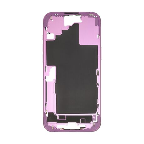 Châssis Central Rose iPhone 16 Avec Nappe Allumage