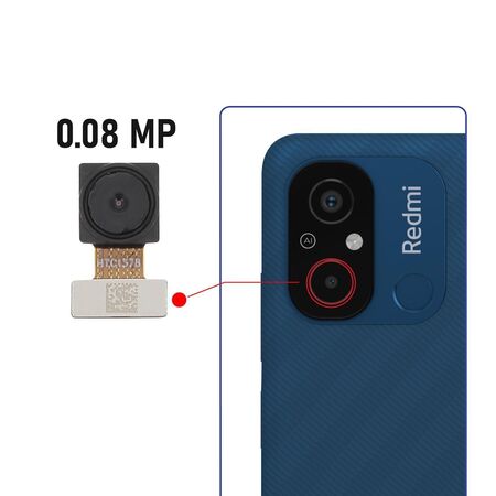 Caméra Auxiliaire 0.08Mp Xiaomi Redmi 12C