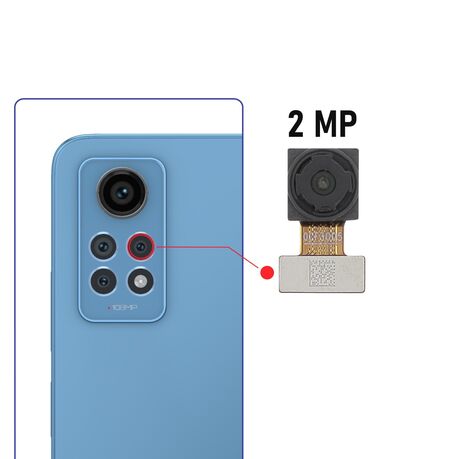 Caméra Arrière Macro 2Mpx Redmi Note 12 Pro 4G