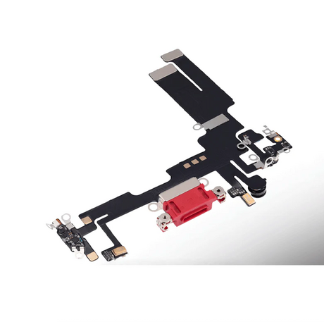 Nappe / Connecteur de Charge Lightning Rouge pour iPhone 14