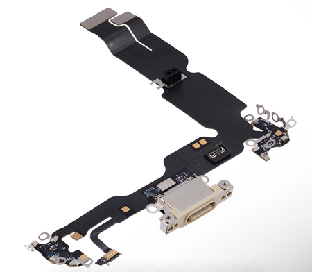 Nappe / Connecteur de Charge USB-C iPhone 15 Jaune