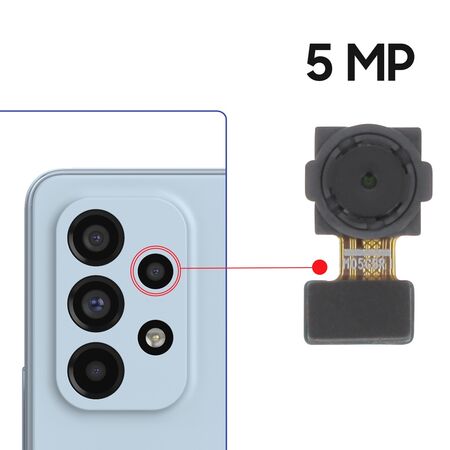 Caméra Arrière / Capteur Profondeur 2MP Samsung Galaxy A23 5G