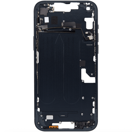 Châssis Central Noir iPhone 14 Plus Avec Nappe Allumage
