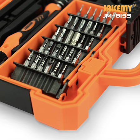 Set / Coffret d'outils Professionnels Jakemy (45 en 1) JM-8139