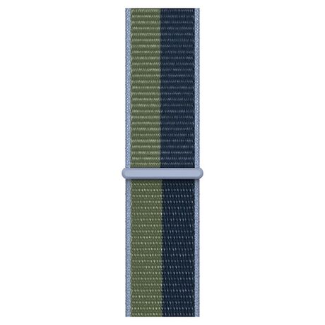 Bracelet Sport Loop Watch 41mm (Bleu Abysse/Vert Sauvage)