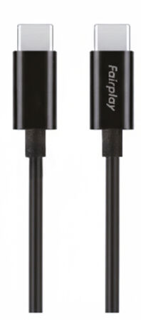Pack Chargeur Voiture 60W + Câble USB-C Fairplay Noir