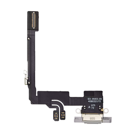Nappe / Connecteur de Charge USB-C Original Reconditionné iPhone 16 Pro (Titane Blanc)