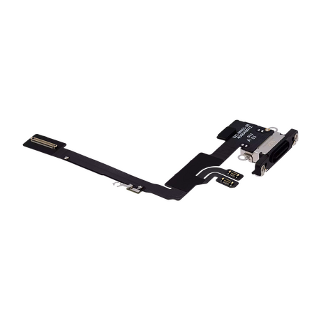 Nappe / Connecteur de Charge USB-C Original Reconditionné iPhone 16 Pro (Titane Noir)