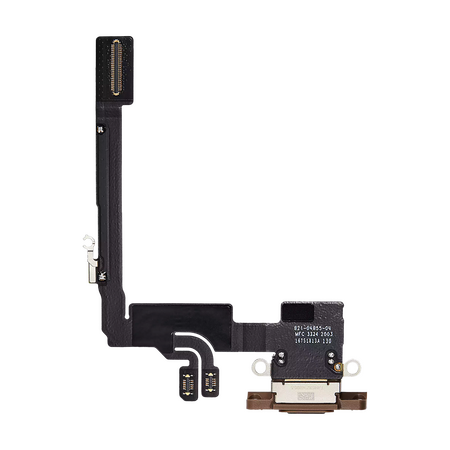 Nappe / Connecteur de Charge USB-C Original Reconditionné iPhone 16 Pro (Titane Sable)