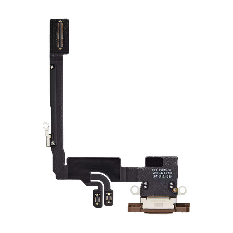 Nappe / Connecteur de Charge USB-C Original Reconditionné iPhone 16 Pro (Titane Sable)