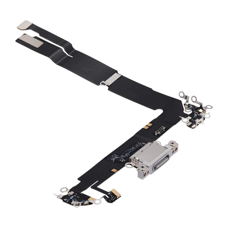 Nappe / Connecteur de Charge USB-C pour iPhone 16 Plus (Blanc)