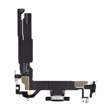 Nappe / Connecteur de Charge USB-C pour iPhone 16 (Noir)