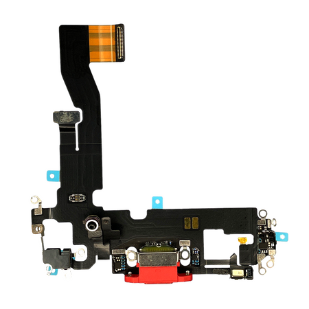 Nappe / Connecteur de Charge Lightning Original iPhone 12 / 12 Pro Rouge