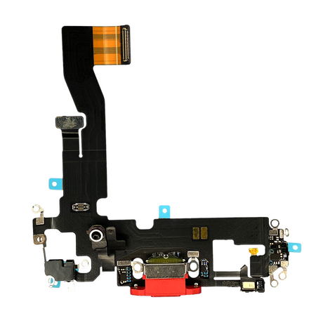 Nappe / Connecteur de Charge Lightning Original iPhone 12 / 12 Pro Rouge