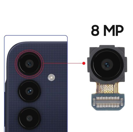 Caméra Arrière Grand Angle 8Mp Pour Samsung Galaxy A25 5G