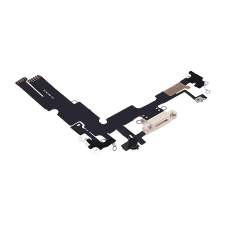 Nappe / Connecteur de Charge Lightning iPhone 14 Plus Blanc