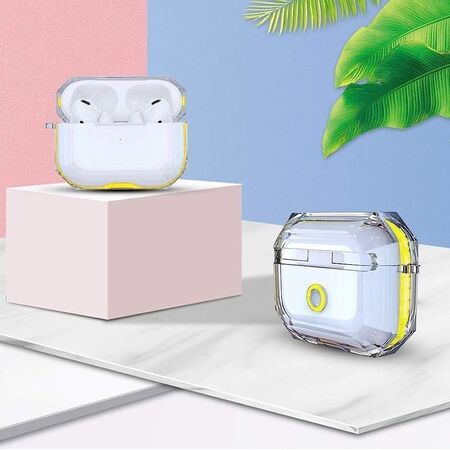 Boitier de Protection Crystal Bicolore pour AirPods 3 (Vert)