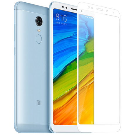 Verre Trempé 5D Intégral pour Xiaomi Redmi 5 Plus (Noir)