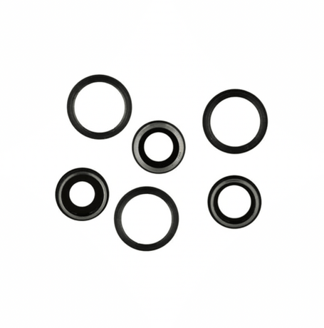 Lentille d'Appareil Photo Arrière avec Châssis pour iPhone 12 Pro (Blanc)