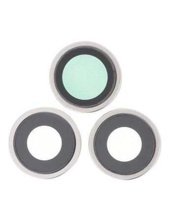 Lentille d'Appareil Photo Arrière avec Châssis pour iPhone 15 Pro (Bleu)